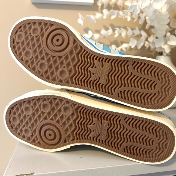 LikeNew! adidas Parley Nizza Platform Mid  Almost Blue Sneakers Women's Size 8.5 - Picture 7 of 15